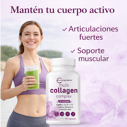 Multi Collagen Complex para Mujeres - 90 Capsulas
