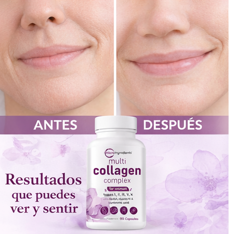 Multi Collagen Complex para Mujeres - 90 Capsulas